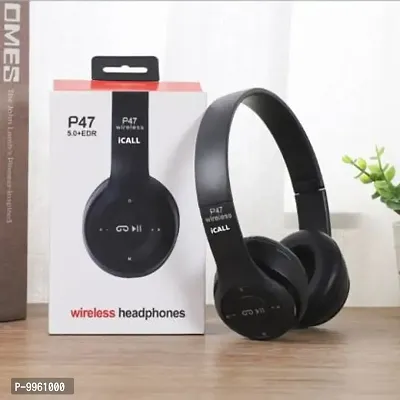 &nbsp;47 Wireless Bluetooth Ortable Sports Headphone With Microphone Bluetooth Headset-thumb0