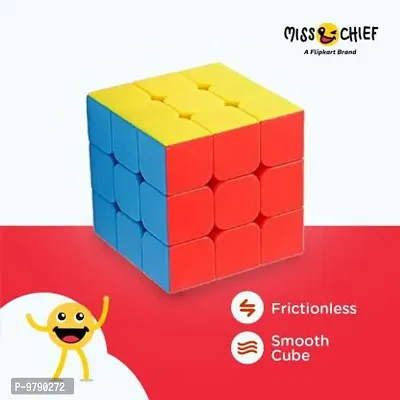 Speedcube High Speed Smooth Turning Magic Cube Puzzle Stickerless Brainteaser Game Toy (1 Pieces)&nbsp;&nbsp;(1 Pieces)