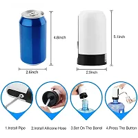 Useful Automatic Water Dispenser, Rechargeable Batteries, Silicon Tube Included Bottled Water Dispenser-thumb1