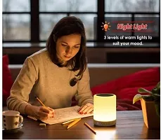 Attractive Portable LED Touch Lamp Wireless Bluetooth Speaker-thumb3