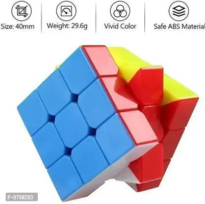 High Speed Stickerless 3&times;3 Magic Cube Puzzle Game Toy&nbsp;&nbsp;(1 Pieces)-thumb0