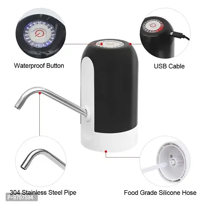 Useful Automatic USB Charging Wireless Water Can Dispenser Pump For Up to 25 Litre Can Bottled Water Dispenser-thumb4