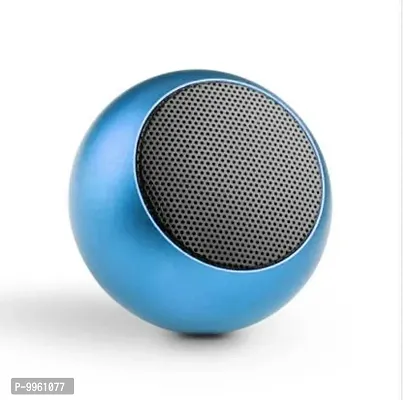 Wireless Bluetooth Mini M3 Boost Metal Portable Speaker 5 W Bluetooth Speaker&nbsp;&nbsp;(Black, Blue, Stereo Channel)-thumb0