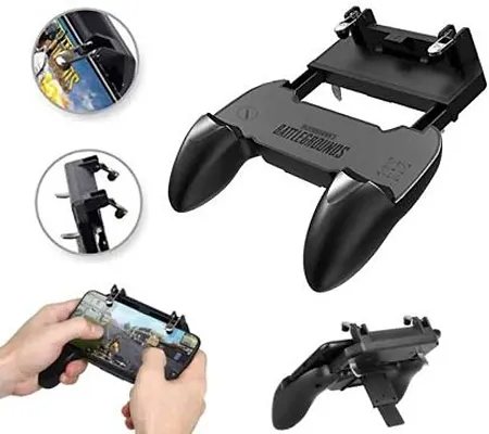 Joysticks Gamepad Trigger Control Cell Phone Game Pad Controller L1R1 Gaming Shooter For All Phone Gamepadnbsp;nbsp;(Black, For Android, IOS)
