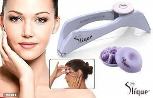 Slique Eyebrow Threading Machine/Face Hair Removal Plucker/Body Tweezers  Kit for Eyebrow/Upper Lips/Face