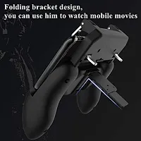 Pubg W10 Gamepad Handle Grip Wireless Controller Joystick With Metal Buttons Trigger Key For Android IOS Smart Phone Gaming Gamepad&nbsp;&nbsp;(Black, For Android, IOS)-thumb3