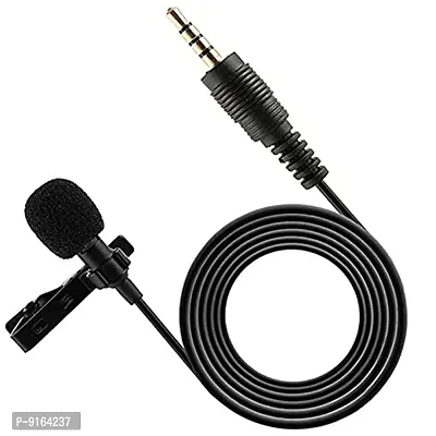 Clip Collar Mic Condenser for YouTube Video | Interviews | Lectures | News | Travel Videos Mike for Mobile-thumb0