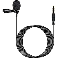Clip Collar Mic Condenser for YouTube Video | Interviews | Lectures | News | Travel Videos Mike for Mobile-thumb2