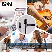 Microphone for YouTube | Collar Mike for Voice Recording | Lapel Mic Mobile, PC, Laptop, Android Smartphones, DSLR Camera Microphone-thumb3
