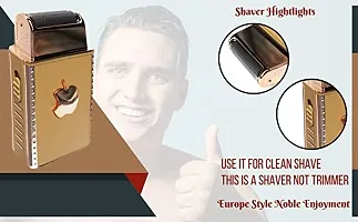 Professional Rechargeable Beard Shaver for Men and Women (Golden)-thumb2