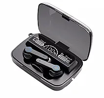 M19 TWS Bluetooth 5.0 Wireless Earbuds Touch Waterproof IP7X LED Digital Display Bluetooth Headset  (Black, In the Ear)-thumb2