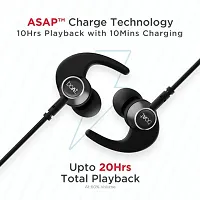 Bluetooth Wireless In Ear Earphones With Mic With Asap Charge Technology, V5.0, Call Vibration Alert, Magnetic Ear tips And Ipx5 Water  Sweat Resistance-thumb4