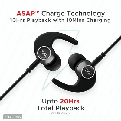 Bluetooth Wireless In Ear Earphones With Mic With Asap Charge Technology, V5.0, Call Vibration Alert, Magnetic Ear tips And Ipx5 Water  Sweat Resistance-thumb5