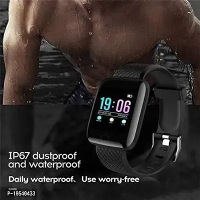 Smart Watch for Men Women Boys Girls Original ID116 Plus Smart Watch 1.3 HD Display, Sleep Monitor for Boys, Girls, Men, Women  Kids |-thumb3