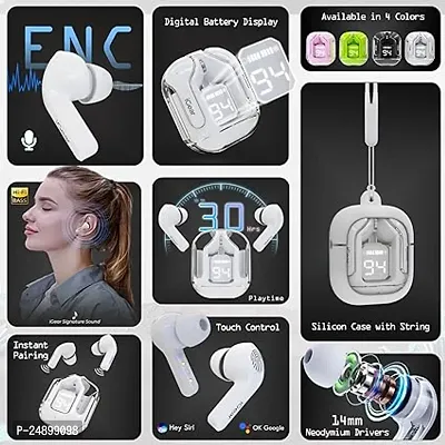 Classy Wireless Bluetooth Ear Buds, Pack of 1-Assorted-thumb3