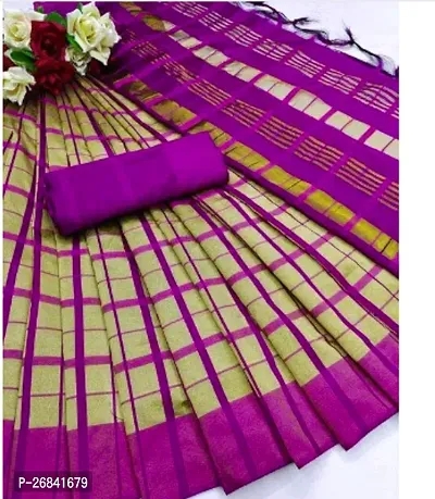 Beautiful Art Silk Saree With Blouse Piece For Women