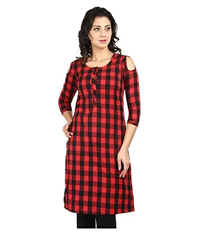 The bebo black outlet crepe straight kurti