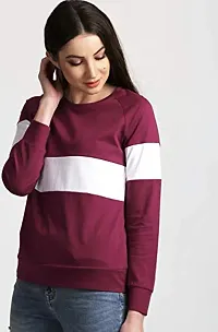 The Bebo Casual Wear Cotton Blend Top for Women, Purple(GIRLSTOP-71)-thumb2