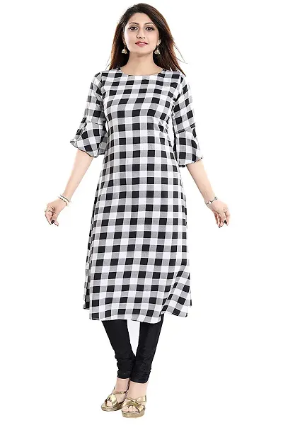 THE BEBO Elegant Crepe Kurti