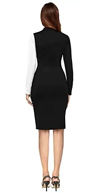 The Bebo Women Bodycon Dress Round Neck-thumb4