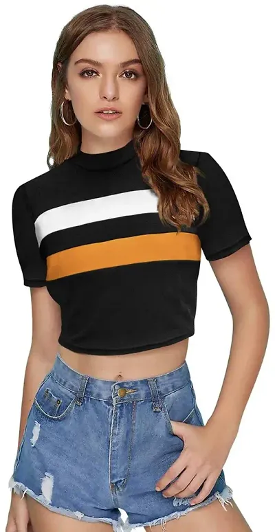 Elegant Striped Top For Women