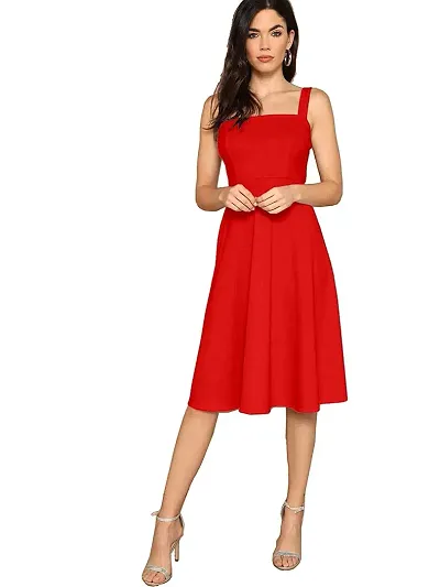 New Solid Dresses For Women