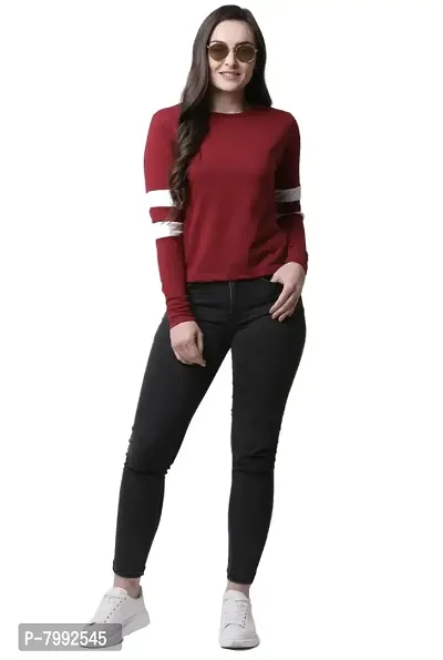 The Bebo Womens Full Sleeve Round Neck Top