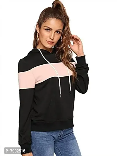 The Bebo Womens Full Sleeve Round Neck Hoodie Top