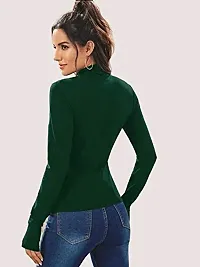The Bebo Latest Collection Turtle Neck Women's T-Shirt (Small, Medium, Large, X-Large, XX-Large)-thumb1