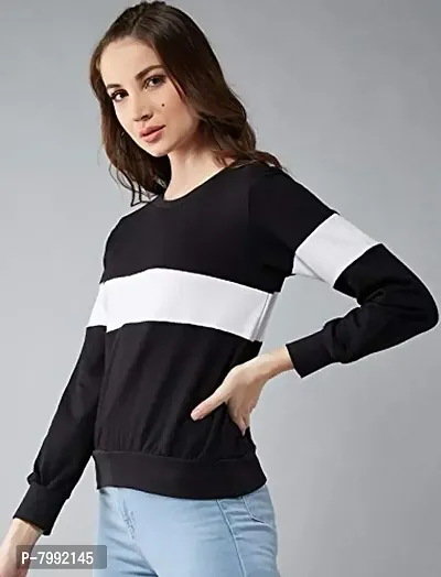 The Bebo Women's Top Round Neck Full Sleeve Top-thumb3