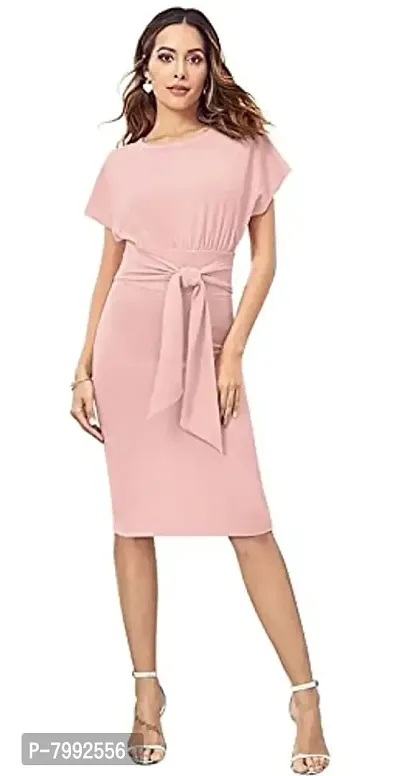 The Bebo Women Dress Half Sleeve Flare Dress