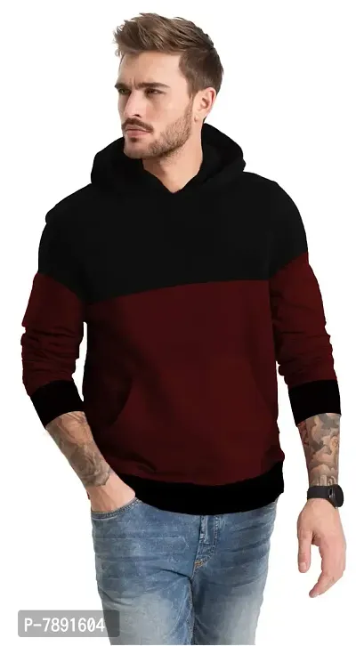 JUGULAR Men's Cotton Hooded Sweatshirt