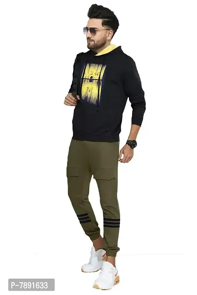 THE ARCHER Men's Printed Cargo Track Pant and Jogger's-thumb3