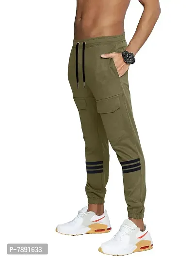 THE ARCHER Men's Printed Cargo Track Pant and Jogger's-thumb4
