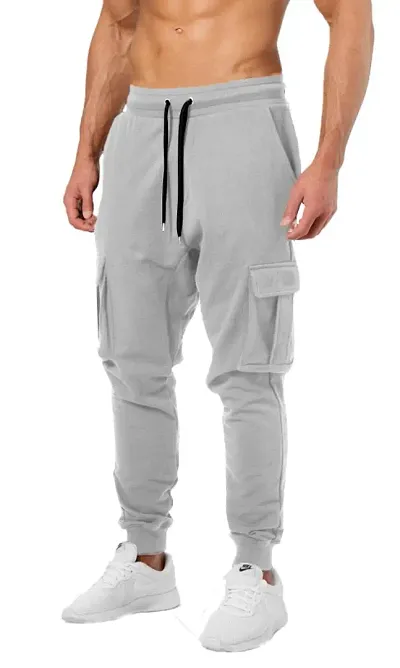 Rad prix Men Cool Light Textured Cargo Joggers