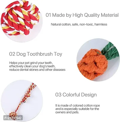 Chew Toys for Puppies Teething Small Medium Dogs 5 Pack Dog Teeth Cleaning Chew Toys/Puppy Chew Toys/Puppy Teething Toys Including Puppy Chews  Rope Dog Toys-thumb4