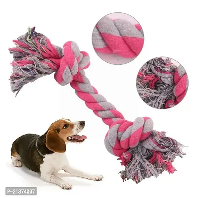 New Dog Chew Toys for Puppies  Small Medium Dogs, Puppy Chew Toys for Teething, Interactive Dog Rope Toys for Boredom, Rubber Dog Chew Bone - Color May Vary-thumb5