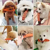 HEAR DOGGY Dog Rope Toy + Interactive Pet Chew Toys Set + Washable Braided Cotton Rope for Dogs + Dog Toys for Puppies, Small and Medium Dogs Durable Teething Ropes + Dog Toy Set (3 Pack)-thumb4