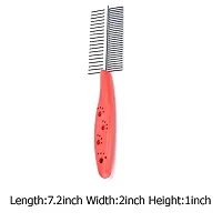 Hear Doggy Dog Grooming Kit - Dog Nail Clippers with Nail File + Pet Dog Toothbrush + Hair Comb Double Side + Pet Grooming Gloves Dog Cat Brushes Gloves for Gentle Shedding and washing - Free Bone-thumb4