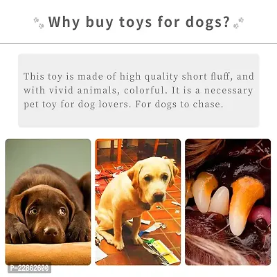 Hear Doggy Toys for Puppies, Chewable Teething Toys, Interactive Toys, Chew Dog Ball Toys, Squeaky Toys, Puppies Toys 7 in 1 Combo Pack Toys (Buy One Get One Chew Bone Free)-thumb5