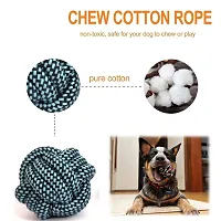Hear Doggy Dog Chew Attractive Cotton Poly Mix Chew Dog Toys Rope for Adult, Small  Medium Dogs for Teething Suitable Small and Medium Puppies-thumb2