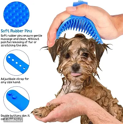 Dog Grooming Kit Dog Brush Shedding Kit Grooming - Dog Grooming Kit Dog Brush for Shedding Long Short Haired Dogs, Toothbrush for Pets (Free Nylon Bone) - Color May Vary-thumb4