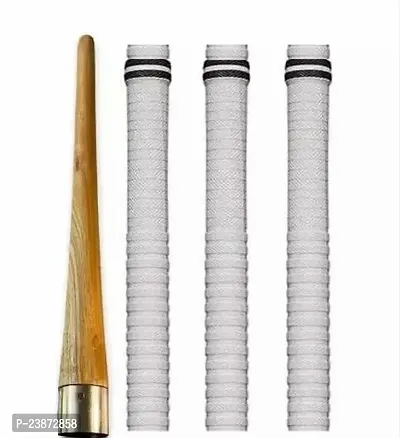 Set Of 3 Cricket Bat Handle Grip With Cone Rps Sports