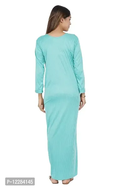 Buy Nighty Full Sleeves for Women Hosiery Cotton Maxi Gown Online In India  At Discounted Prices