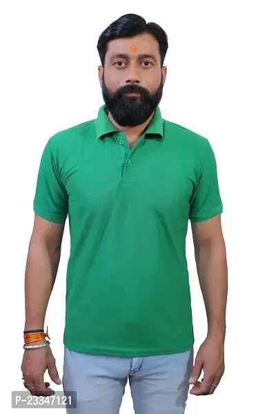 ME Solid Polo T Shirts for Men-thumb3