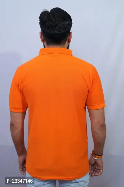 ME Solid Polo T Shirts for Men-thumb2