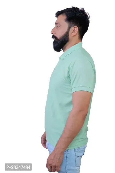 ME Solid Polo T Shirts for Men-thumb4