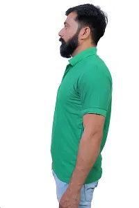 ME Solid Polo T Shirts for Men-thumb3