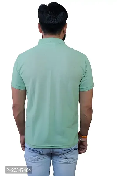 ME Solid Polo T Shirts for Men-thumb2