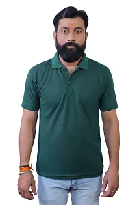 ME Solid Polo T Shirts for Men-thumb2